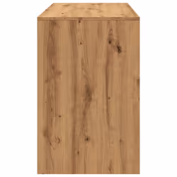 vidaXL Desk Home Office Working Writing Table Computer Desk Engineered Wood - artisan oak - Additional view 5