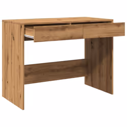 vidaXL Desk Home Office Working Writing Table Computer Desk Engineered Wood - artisan oak - Additional view 7