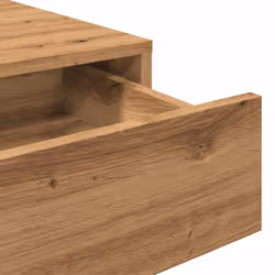 vidaXL Desk Home Office Working Writing Table Computer Desk Engineered Wood - artisan oak - Additional view 8