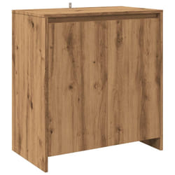 vidaXL Sideboard Storage Cupboard Cabinet Buffet Highboard Engineered Wood - artisan oak