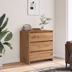 vidaXL Sideboard Storage Cupboard Cabinet Buffet Highboard Engineered Wood - artisan oak - Additional view 2