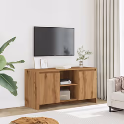 vidaXL TV Cabinet TV Stand Media TV Unit Entertainment Centre Engineered Wood - artisan oak