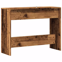 vidaXL Console Table Hallway Accent Couch Table End Side Table Engineered Wood - old wood - Additional view 5