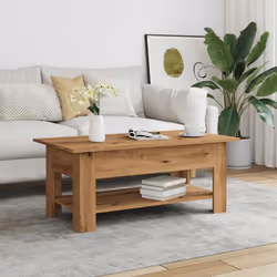 vidaXL Coffee Table Hallway End Table Side Table Artisan Oak Engineered Wood