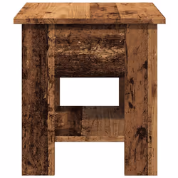 vidaXL Coffee Table Couch Table Hall End Center Accent Table Engineered Wood - old wood - Additional view 4