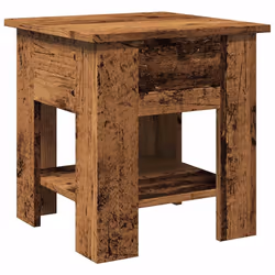 vidaXL Coffee Table Couch Table Hall End Center Accent Table Engineered Wood - old wood - Additional view 5