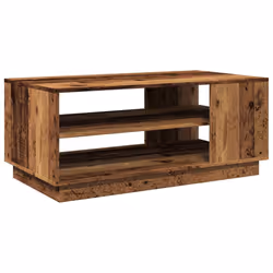 vidaXL Coffee Table Couch Table Hall End Center Accent Table Engineered Wood - old wood