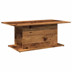 vidaXL Coffee Table Couch Table Hall End Center Accent Table Engineered Wood - old wood