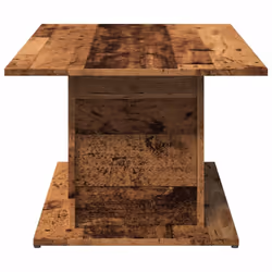 vidaXL Coffee Table Couch Table Hall End Center Accent Table Engineered Wood - old wood - Additional view 4