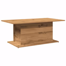 vidaXL Coffee Table Couch Table Hall End Center Accent Table Engineered Wood - artisan oak