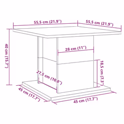 VidaXL 856808 coffee/side/end table - Additional view 8