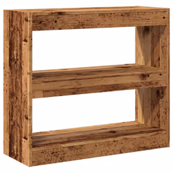 vidaXL Book Cabinet/Room Divider Storage Cabinet Home Organiser Multi Colours - old wood