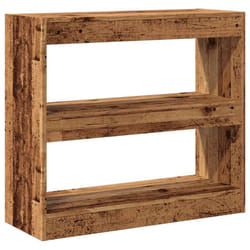 vidaXL Book Cabinet/Room Divider Storage Cabinet Home Organiser Multi Colours - old wood
