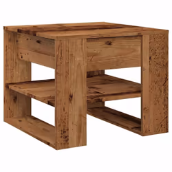 vidaXL Coffee Table Engineered Wood Centre Sofa Table Furniture Multi Colours - old wood