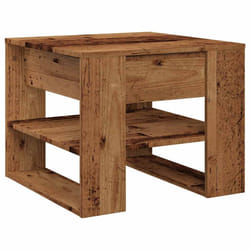 vidaXL Coffee Table Engineered Wood Centre Sofa Table Furniture Multi Colours - old wood