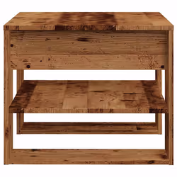 vidaXL Coffee Table Engineered Wood Centre Sofa Table Furniture Multi Colours - old wood - Additional view 4