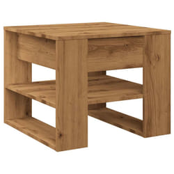 vidaXL Coffee Table Engineered Wood Centre Sofa Table Furniture Multi Colours - artisan oak