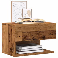 VidaXL 856820 nightstand/bedside table Wood - Additional view 4