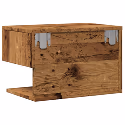 VidaXL 856821 nightstand/bedside table Wood - Additional view 7