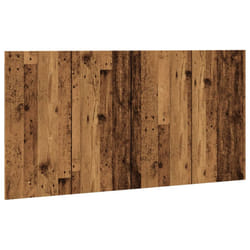 vidaXL Bed Headboard Bedroom Bed Header Decorative Headboard Engineered Wood - old wood