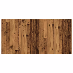 vidaXL Bed Headboard Bedroom Bed Header Decorative Headboard Engineered Wood - old wood