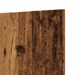vidaXL Bed Headboard Bedroom Bed Header Decorative Headboard Engineered Wood - old wood - Additional view 4