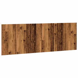 vidaXL Wall Headboard Bed Header Bedroom Wall Bed Headboard Engineered Wood - old wood