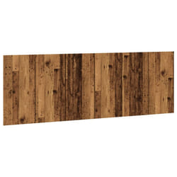 vidaXL Wall Headboard Bed Header Bedroom Wall Bed Headboard Engineered Wood - old wood