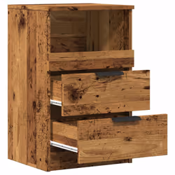 VidaXL 856845 nightstand/bedside table Wood - Additional view 8