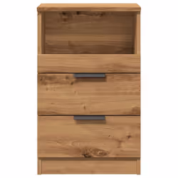 vidaXL Bedside Cabinets Nightstand Bed Table 2 pcs Artisan Oak Engineered Wood - Additional view 4