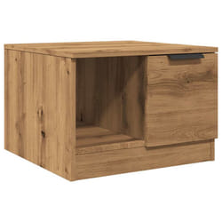 vidaXL Coffee Table Engineered Wood Couch Sofa Side Center Table Multi Colours - artisan oak