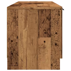 vidaXL TV Cabinet Old Wood 140x35x40 cm Engineered Wood TV stand TV sideboard - Additional view 4