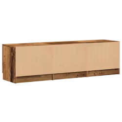 vidaXL TV Cabinet Old Wood 140x35x40 cm Engineered Wood TV stand TV sideboard - Additional view 5