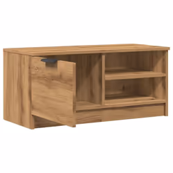vidaXL 1/2x TV Cabinet Engineered Wood Media Unit HiFi Cabinet Multi Colours - artisan oak - Additional view 10