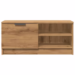 vidaXL 1/2x TV Cabinet Engineered Wood Media Unit HiFi Cabinet Multi Colours - artisan oak - Additional view 4