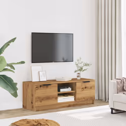 vidaXL TV Cabinet Artisan Oak 102x35x36.5 cm Engineered Wood TV stand - Additional view 2