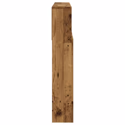 vidaXL Headboard Cabinet Bed Cabinet Bed Headboard Old Wood Engineered Wood - Additional view 4