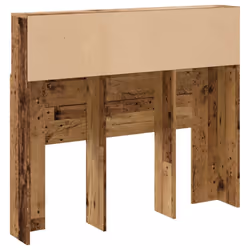 vidaXL Headboard Cabinet Bed Cabinet Bed Headboard Old Wood Engineered Wood - Additional view 5