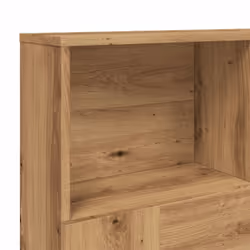 vidaXL Headboard Cabinet Bookcase Bed Headboard Artisian Oak Engineered Wood - Additional view 6
