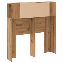 vidaXL Headboard Cabinet Bookcase Bed Headboard Artisan Oak Engineered Wood - Additional view 5