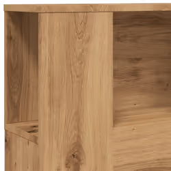 vidaXL Headboard Cabinet Bookcase Bed Headboard Artisan Oak Engineered Wood - Additional view 6