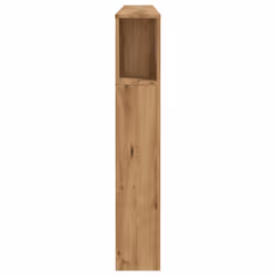 vidaXL Headboard Cabinet Bookcase Bed Headboard Artisian Oak Engineered Wood - Additional view 4