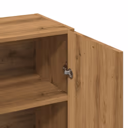 vidaXL Sideboard Cupboard Side Cabinet Highboard Artisan Oak Engineered Wood - Additional view 8