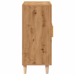 vidaXL Sideboard Console Cabinet Cupboard Storage Organiser Engineered Wood - artisan oak - Additional view 6