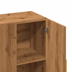 vidaXL Sideboard Console Cabinet Cupboard Storage Organiser Engineered Wood - artisan oak - Additional view 8