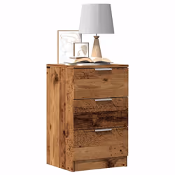 VidaXL 856933 nightstand/bedside table Wood - Additional view 2