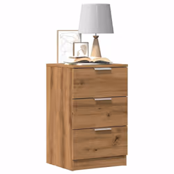 VidaXL 856935 nightstand/bedside table Oak