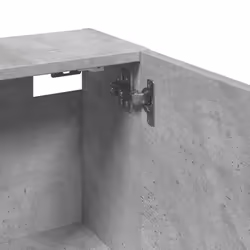 vidaXL Wall-mounted Bathroom Cabinet Toilet Vanity Unit Cupboard Concrete Grey - Additional view 8