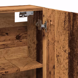 vidaXL Bathroom Mirror Cabinet Vanity Unit Wall Cabinet Storage Wall Cupboard - old wood - Additional view 7