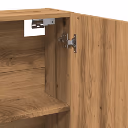 vidaXL Bathroom Mirror Cabinet Vanity Unit Wall Cabinet Storage Wall Cupboard - artisan oak - Additional view 7